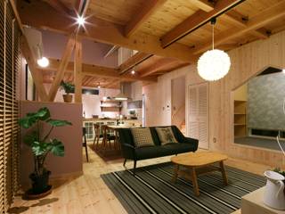 U's HOUSE, dwarf dwarf Scandinavian style living room