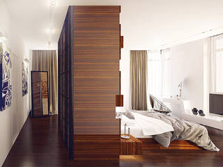 Private house, Shtantke Interior Design Shtantke Interior Design Kamar Tidur Modern