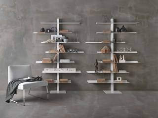 APOLLO: LIBERA LA FANTASIA, Siderio Siderio Livings modernos: Ideas, imágenes y decoración Bibliotecas, estanterías y modulares