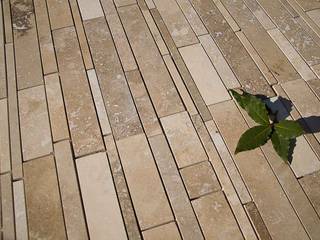 Mosaici in travertino, Pietre di Rapolano Pietre di Rapolano Moderne muren & vloeren Steen