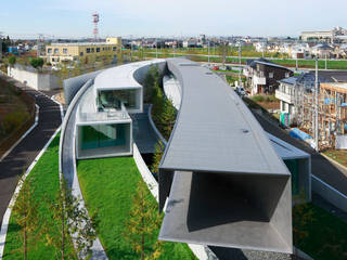 HOKI Museum, Nikken Sekkei Ltd Nikken Sekkei Ltd Commercial spaces Stone