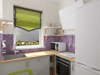 Компактный загородный дом, Design Rules Design Rules Mediterranean style kitchen