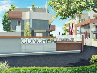 Concrea residenze, a5studio a5studio 現代房屋設計點子、靈感 & 圖片