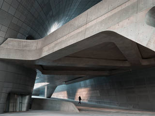 Dongdaemun Design Plaza , Zaha Hadid Architects Zaha Hadid Architects Gewerbeflächen