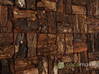 Cocomosaic | Wooden Bark Large, Nature at home Nature at home Tường & sàn phong cách hiện đại