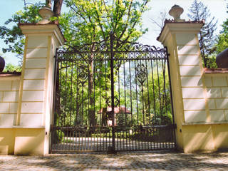 Brama wjazdowa - wzór G146, ALMET Kowalstwo Artystyczne ALMET Kowalstwo Artystyczne 庭院