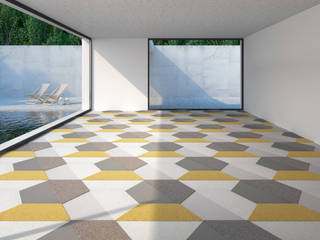 TEXtiles SL: GRENZENLOS GESTALTEN , Vorwerk flooring Vorwerk flooring พื้น