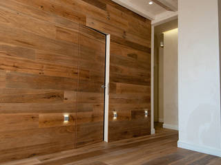 Boiserie zona giorno, Semplicemente Legno Semplicemente Legno Modern walls & floors Wood Wood effect
