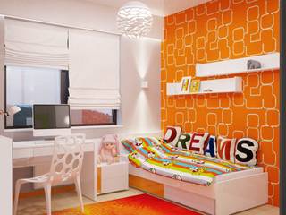 Краски детства, Студия дизайна ROMANIUK DESIGN Студия дизайна ROMANIUK DESIGN Nursery/kid’s room