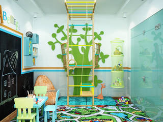 Идеальная игровая комната для малышей, Студия дизайна ROMANIUK DESIGN Студия дизайна ROMANIUK DESIGN Nursery/kid’s room