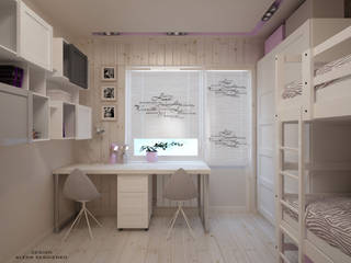 Детская, ALENA SERGIENKO ALENA SERGIENKO Nursery/kid’s room Wood Wood effect