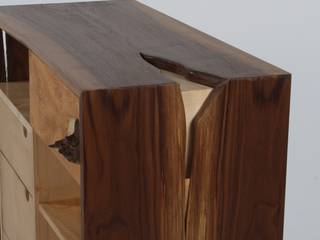 On The Wain, Jon Mitchell Furniture Jon Mitchell Furniture Коридор, прихожая и лестница в модерн стиле Твердая древесина Многоцветный