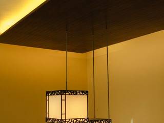 Proyectos de Luz, Arq Mobil Arq Mobil Living roomLighting Wood Wood effect