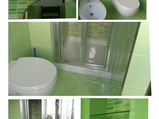 Ristrutturazione bilocale di ringhiera, CA'MI design CA'MI design Modern Banyo