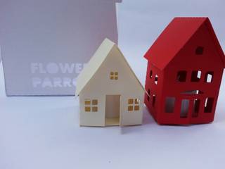 Casas de papel, Flower Parrot Flower Parrot クラシカルな 家 紙