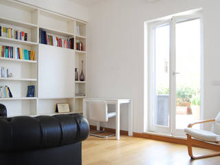 CASA G/ATTICO, MAT architettura e design MAT architettura e design Modern living room