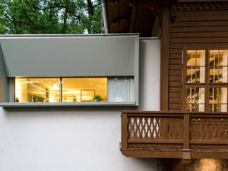 Schweizerhaus , Architektin DI Ulrike Wallnöfer Architektin DI Ulrike Wallnöfer 모던스타일 주택