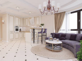 1-к квартира в ЖК "Park Avenue", BRO Design Studio BRO Design Studio Living room