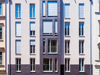 Tieckstraße 5 in Dresden, Hildebrandt Architekten Hildebrandt Architekten Nowoczesne okna i drzwi