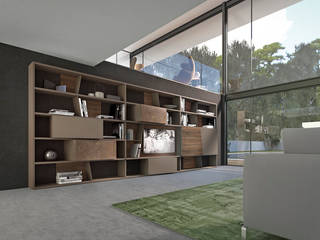 CrossART, Presotto Industrie Mobili spa Presotto Industrie Mobili spa Modern living room