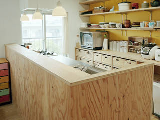 The house which grows up with kids, AIDAHO Inc. AIDAHO Inc. Ausgefallene Küchen