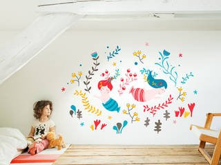 Sticker Les Sirènes, Bumoon Bumoon Nursery/kid’s room Multicolored Accessories & decoration