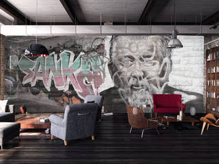 news, Creativespace Sartoria Murale Creativespace Sartoria Murale Industrial style walls & floors Paper