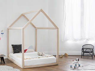 lit maison bonnesoeurs, bonnesoeurs bonnesoeurs Minimalist nursery/kids room Solid Wood Multicolored