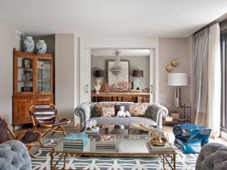 CASA FAMILIAR 2014, BELEN FERRANDIZ INTERIOR DESIGN BELEN FERRANDIZ INTERIOR DESIGN Eclectic style living room