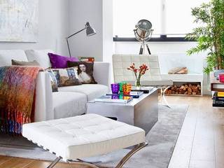 LOFT IN MADRID 2013, BELEN FERRANDIZ INTERIOR DESIGN BELEN FERRANDIZ INTERIOR DESIGN Moderne Wohnzimmer