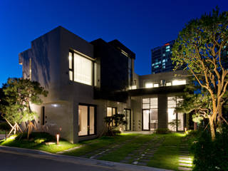 Casa 911_Pangyo, Design Tomorrow INC. Design Tomorrow INC. Casas modernas: Ideas, imágenes y decoración