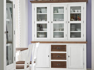 Fleurs Landhaus Style, AMD Möbel Handelsgesellschaft mbH & Co. KG AMD Möbel Handelsgesellschaft mbH & Co. KG Kitchen Cabinets & shelves