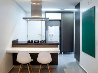 Apartamento 01, PB Arquitetura PB Arquitetura Modern kitchen