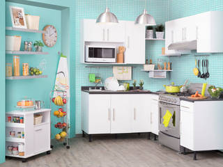 COCINA BLANCA - SEP 2015, Idea Interior Idea Interior Modern kitchen White