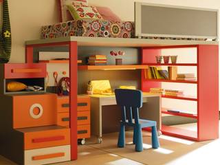 ZONA ESTUDIO, MUEBLES OYAGA MUEBLES OYAGA Dormitorios infantiles de estilo moderno Escritorios y sillas