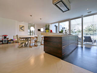 Bodengestaltung Privathaus, IBOD Wand & Boden IBOD Wand & Boden Modern living room
