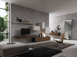 InclinART, Presotto Industrie Mobili spa Presotto Industrie Mobili spa Modern living room