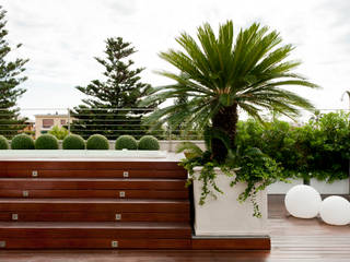 Casa Alassio, Francesca Cirilli Francesca Cirilli Modern balcony, veranda & terrace