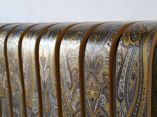 Fabric Covered Radiator Cover Cool Radiators? It’s Covered! منازل قماش Amber/Gold ديكورات واكسسوارات