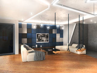 Party Room w domu prywatnym, Q2Design Q2Design