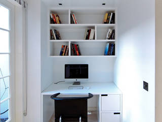 Pond Street, Belsize Architects Belsize Architects Modern Study Room and Home Office