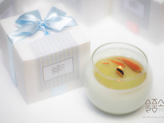 9OZ FISHCANDLE, 물고기를 품은 소이캔들 물고기를 품은 소이캔들 Estudios y oficinas modernos