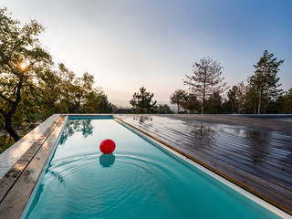 OFFENES HAUS, PLANET architects PLANET architects Moderne Pools