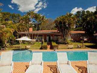 Casa de Campo Cabreúva, Cactus Arquitetura e Urbanismo Cactus Arquitetura e Urbanismo Country style house