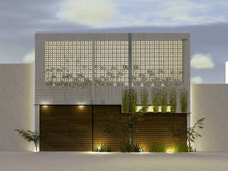 Casa Tacuba, Colectivo IA02 Colectivo IA02 Casas modernas: Ideas, diseños y decoración