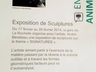 Realisations mozaique, andré BÉNÉTEAU Sculpteur Conceptuel andré BÉNÉTEAU Sculpteur Conceptuel Jardines de estilo moderno