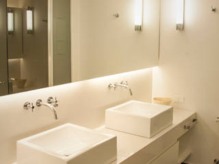 Piso en Palermo · Paula Herrero | Arquitectura, Paula Herrero | Arquitectura Paula Herrero | Arquitectura Modern style bathrooms