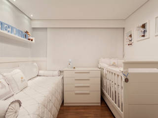 Apartamento Holanda, Carmen Calixto Arquitetura Carmen Calixto Arquitetura ห้องนอน