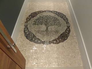 Pisos em mosaico - Mandalas em mosaico para pisos e paredes, Mosaico Leonardo Posenato Mosaico Leonardo Posenato Dinding & Lantai Gaya Klasik Tiles