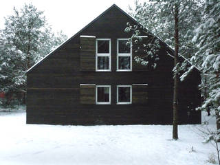 DOM ZAMYKANY, KOZIEJ ARCHITEKCI KOZIEJ ARCHITEKCI Modern houses